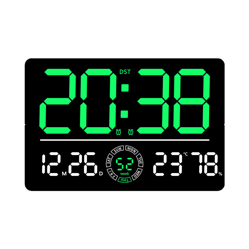 Digitaler Multifunktionswecker mit Hygrometer und Temperaturanzeige Brehn