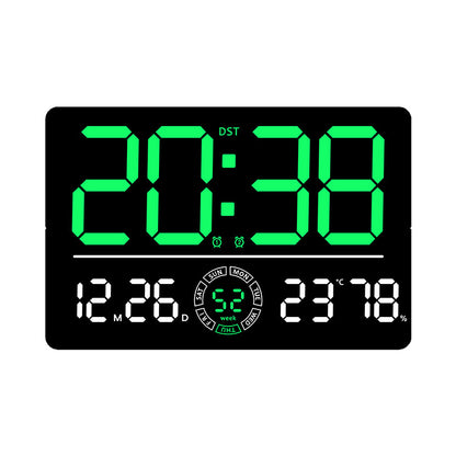 Digitaler Multifunktionswecker mit Hygrometer und Temperaturanzeige Brehn