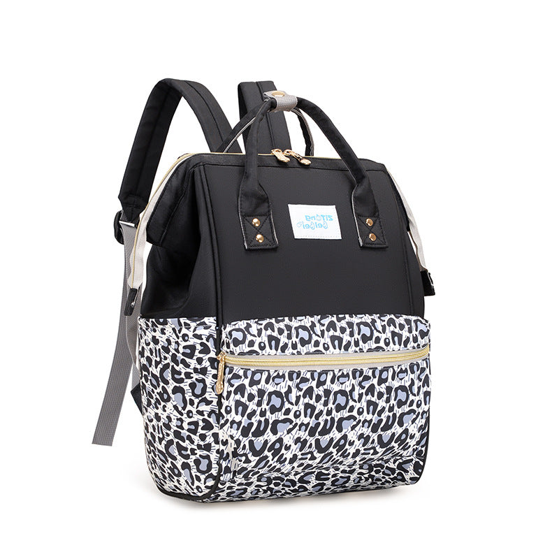 Trendiger Tierdruck Wickelrucksack Brehn