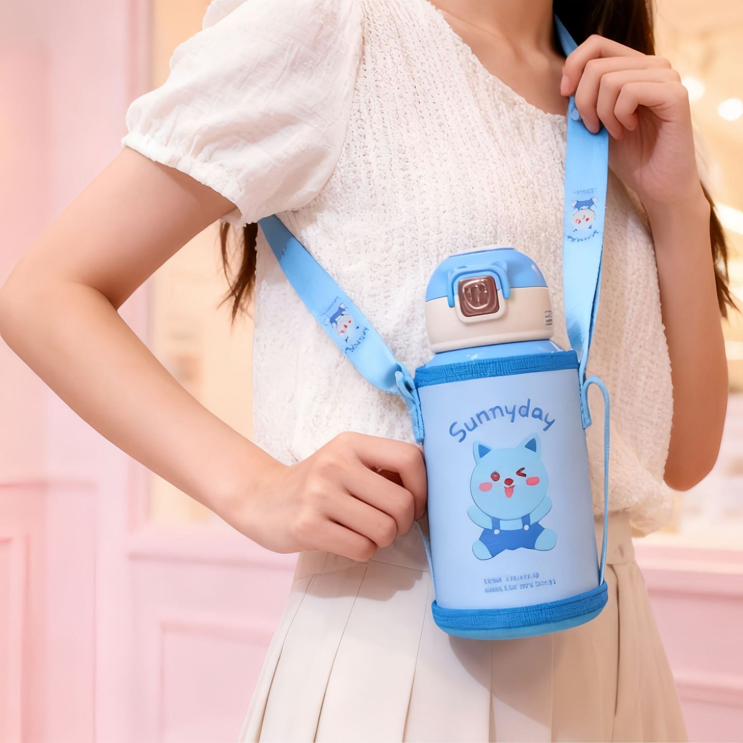 Damen Tragbare Trinkflasche im designfreundlichen Tragestil Brehn