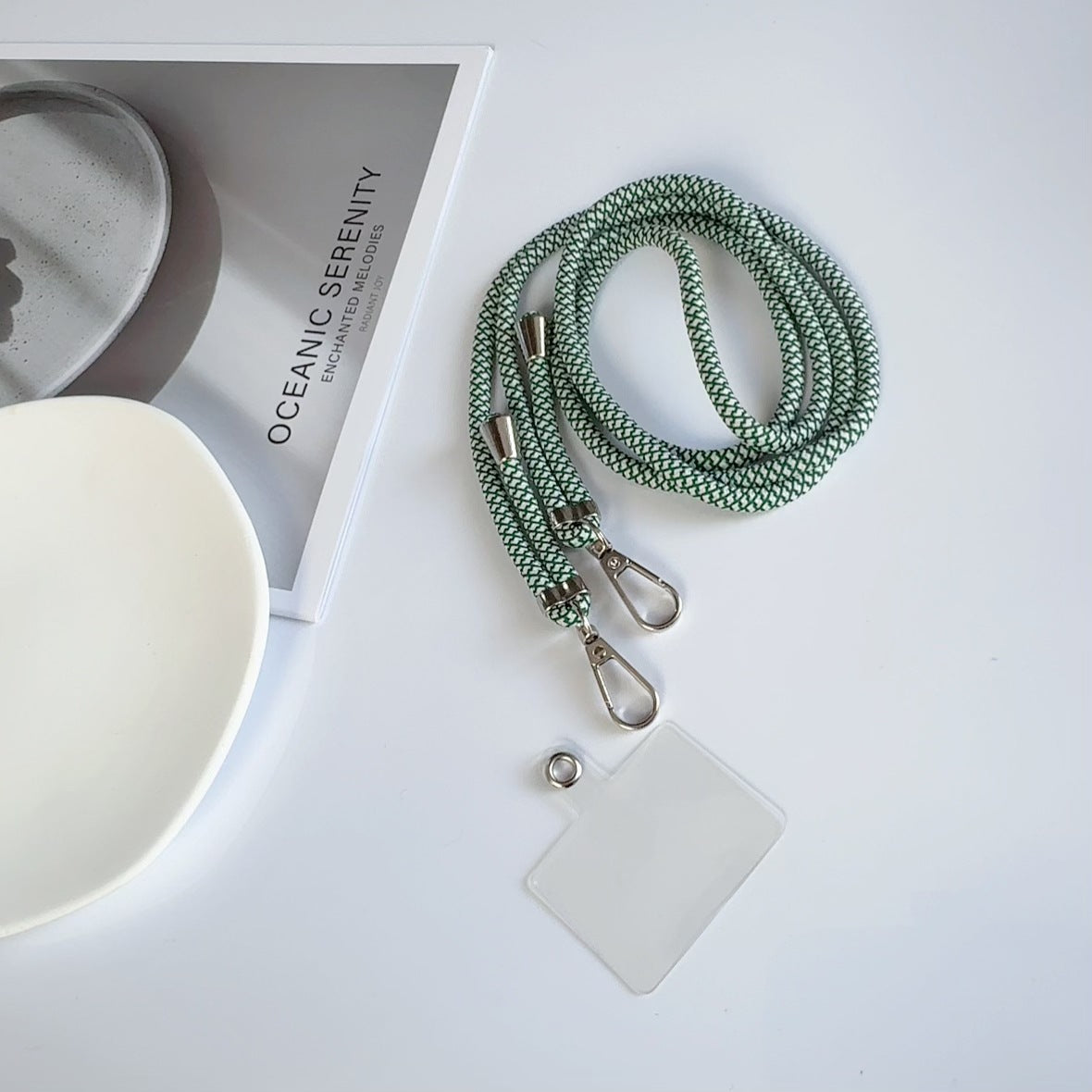 Verstellbare Lanyard mit doppelten Clips Brehn