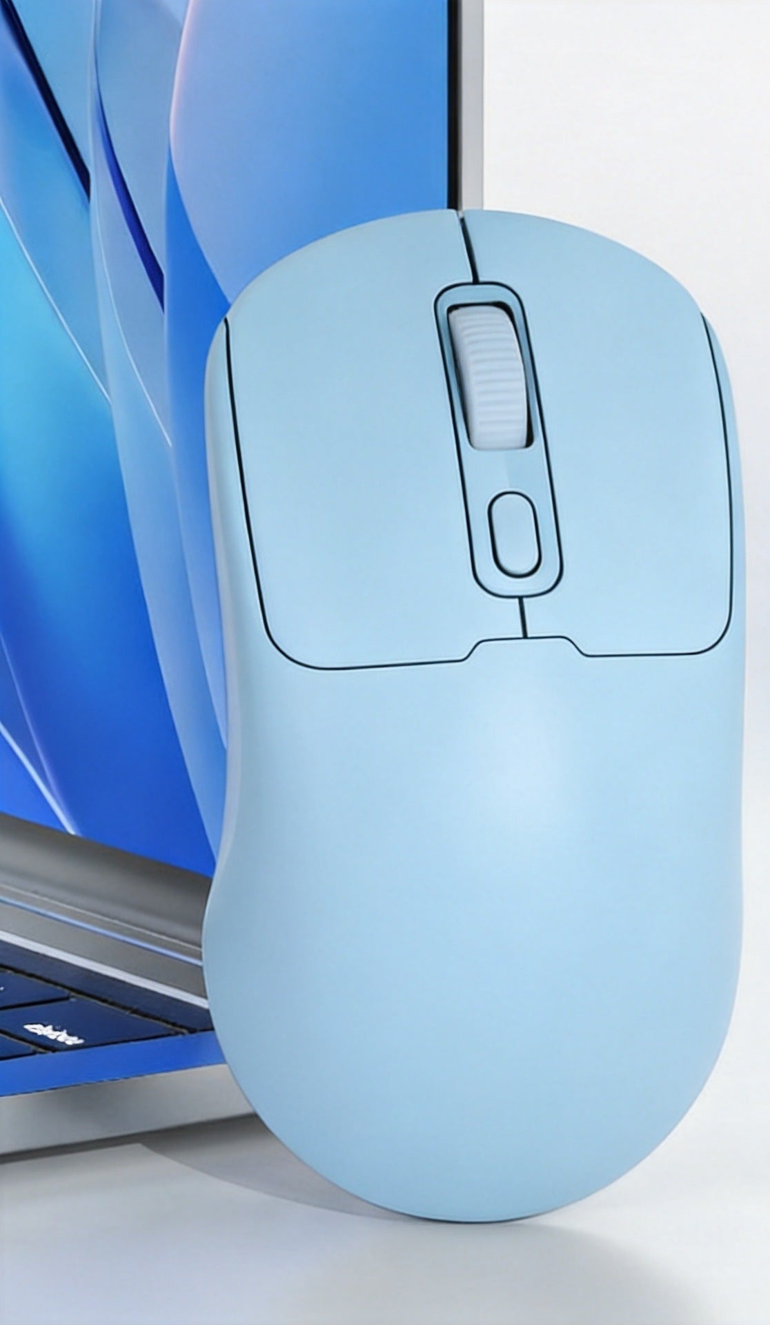 Drahtlose Dual-Mode Wiederaufladbare Ergonomische Maus Brehn