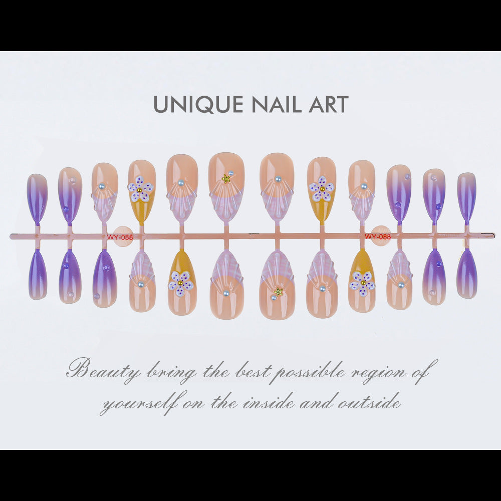 Luxe Dekorative Druck-Nagelkollektion Brehn