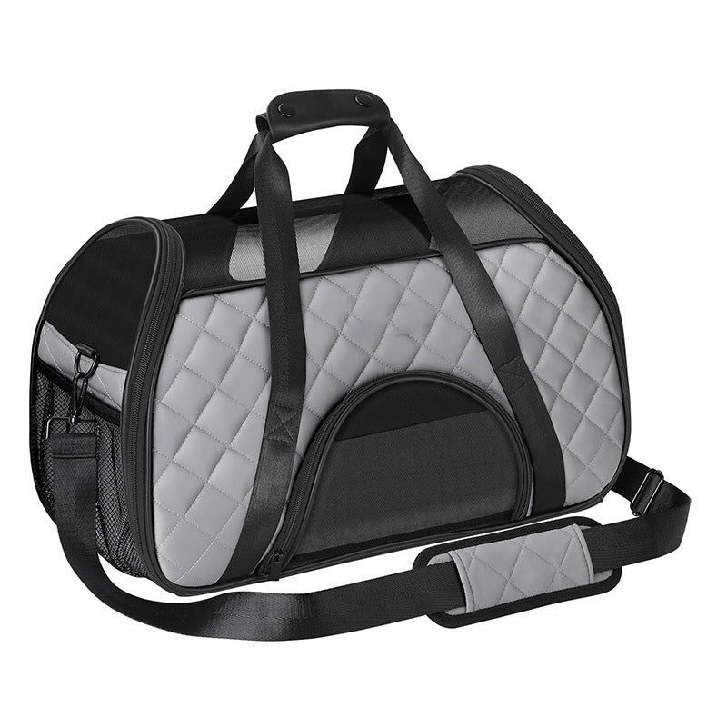 Geschlossene Haustiertasche mit Atmungsaktivem Netz Brehn