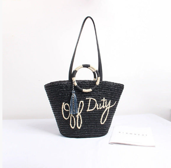 Damen Geflochtene Freizeit Tasche Brehn