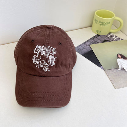 Frauen Bestickte Pegasus Baseballmütze Brehn