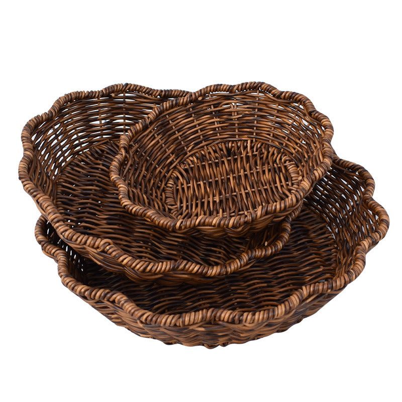 Multi-Tiered Geflochtenes Korbset Brehn