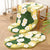 Florales Design Badezimmermatte