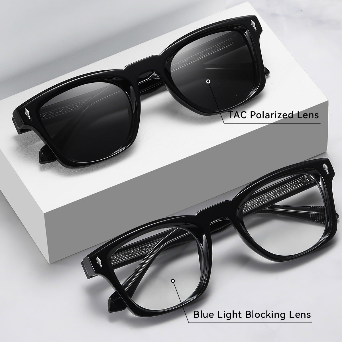 Damen modische Sonnenbrille im eleganten Schildpatt-Design Brehn