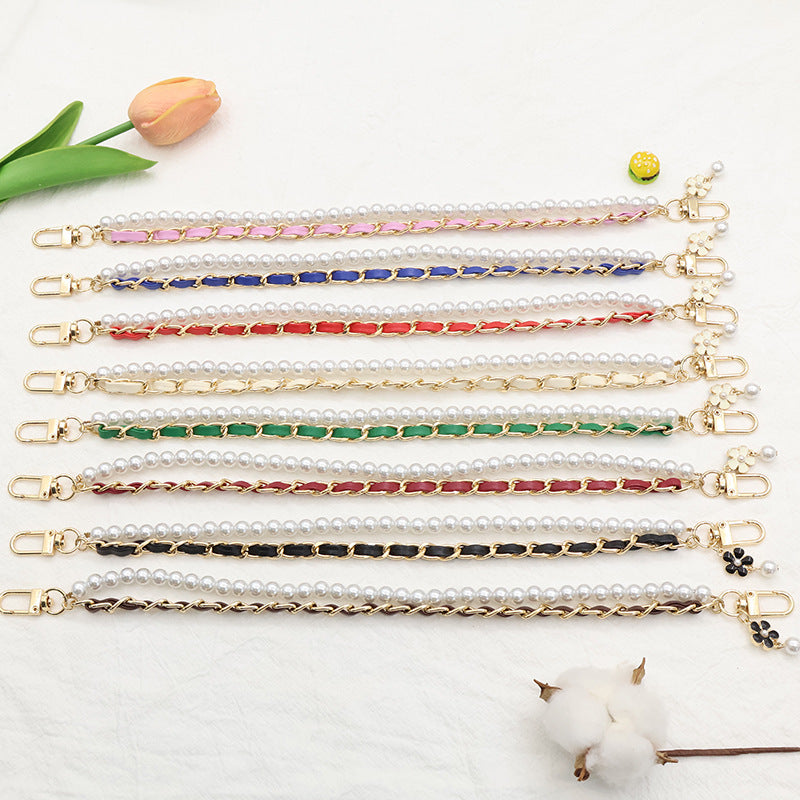 Stilvolle mit Perlen verzierte Brillenband Brehn