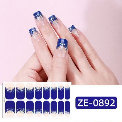Himmels-Themen Nagelkunst Wraps