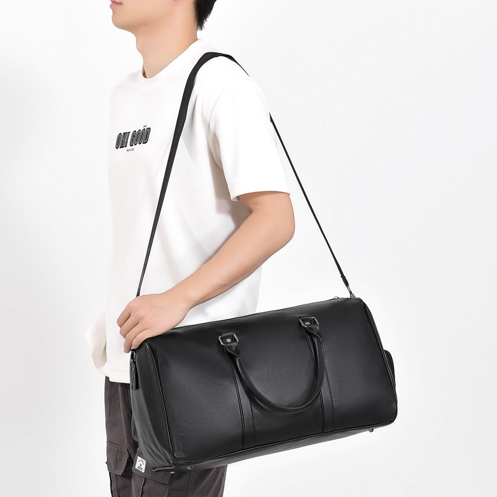 Premium Leder Reise Duffle Bag Brehn