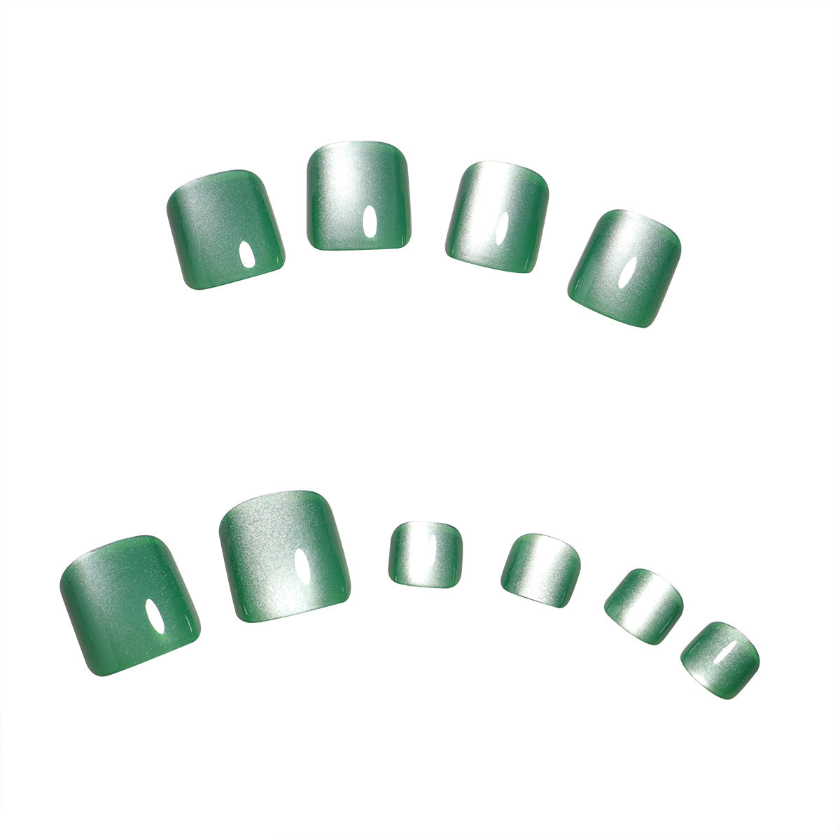 Glänzende Press-On Nagelkollektion Brehn