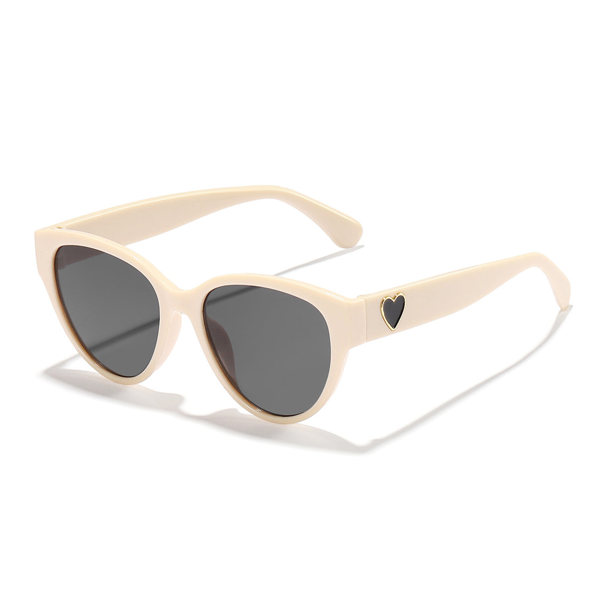 Damen Cat-Eye Sonnenbrille mit herzförmigem Detail und UV-Schutz Brehn