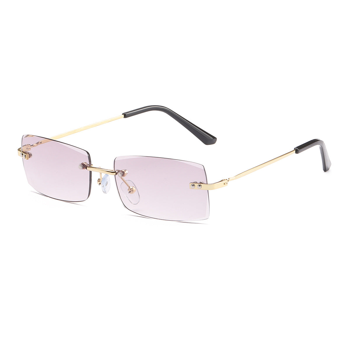 Damen modische Sonnenbrille mit elegantem, filigranen Rahmen Brehn