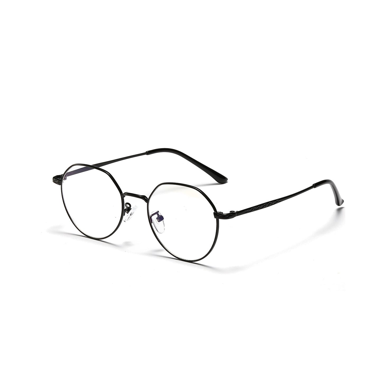 Damen runde Brille mit filigranem Metallgestell Brehn