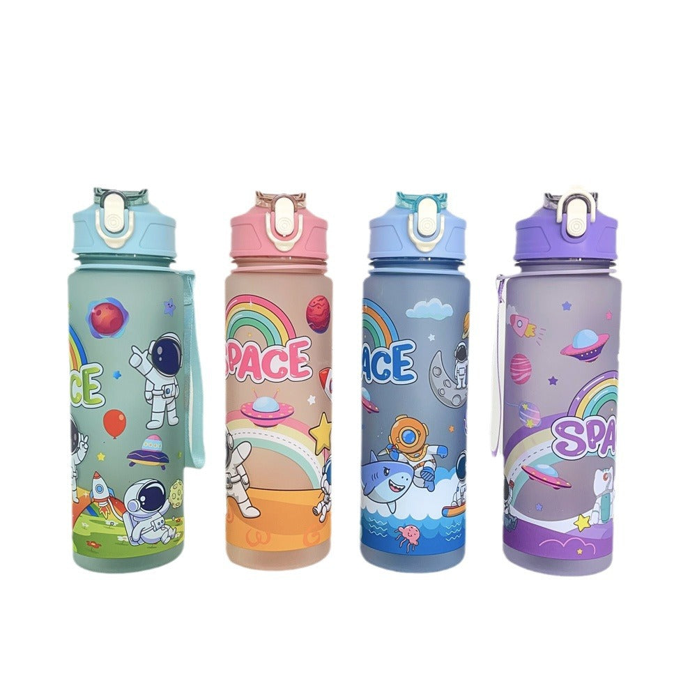 Damen kreative Trinkflasche im Weltraumdesign Brehn