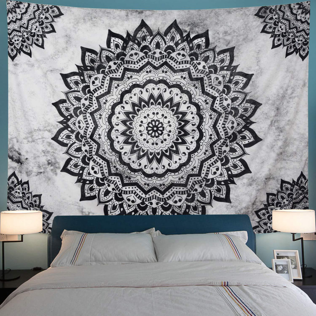 Mandala-Themen Wandteppich