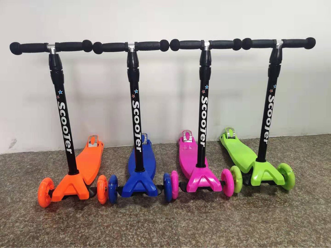 Leichtgewicht 3-Rad Kick Scooter Brehn