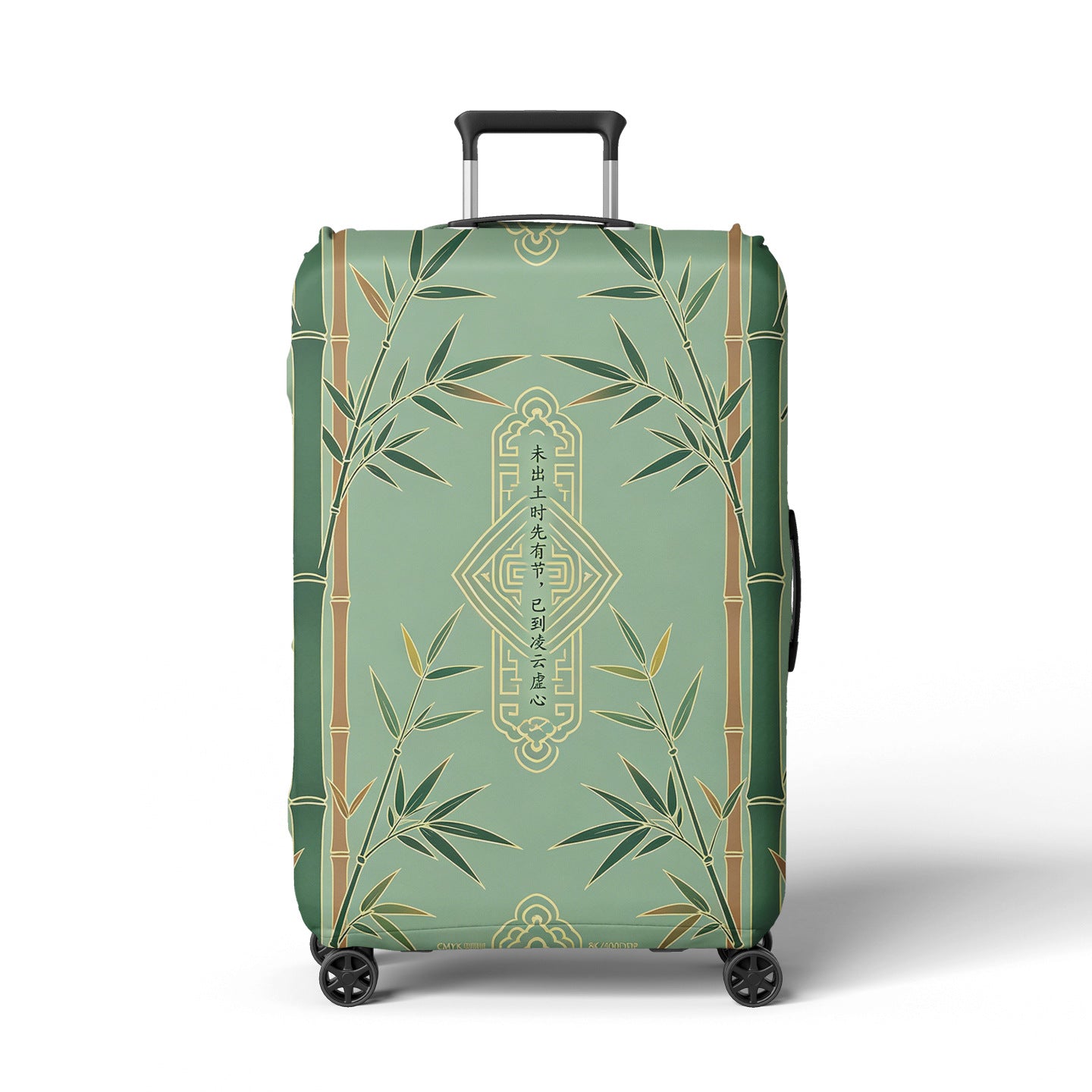 Damen Hartschalenkoffer im eleganten Bambusdesign Brehn