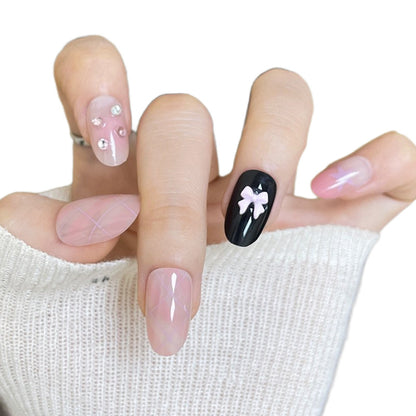 Premium Künstlerische Lange Stiletto-Nagelspitzen mit Aufwändigen Verzierungen Brehn
