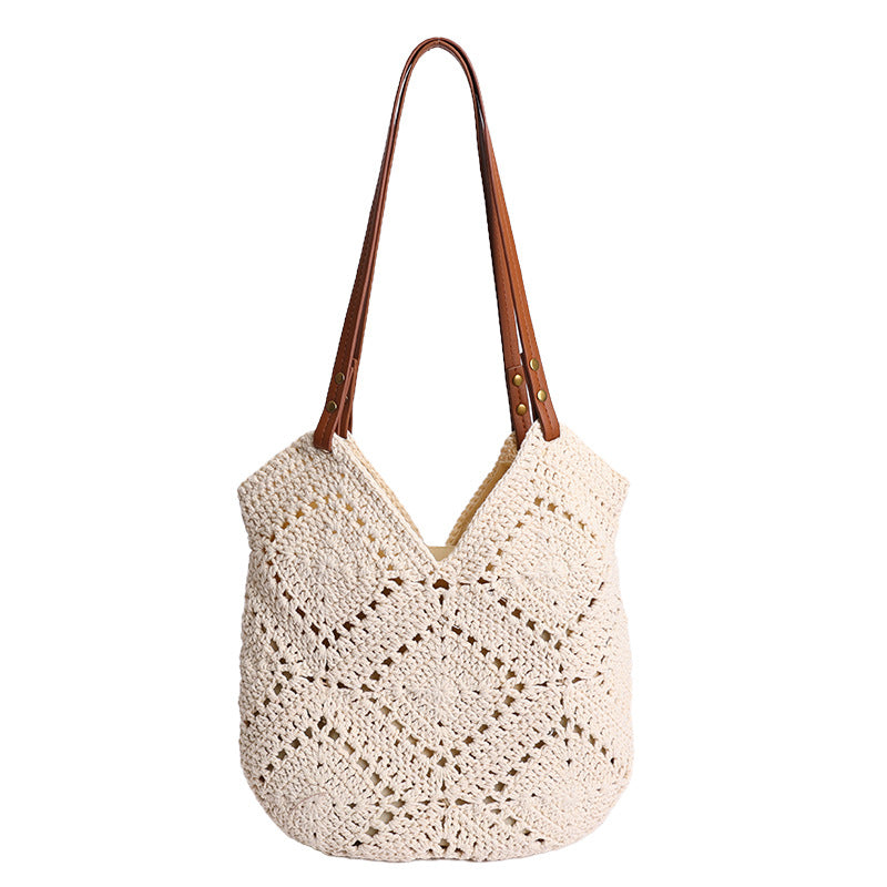 Handgefertigte Makramee-Shopper Tasche Brehn