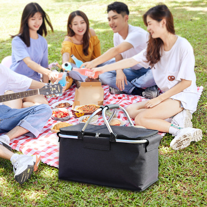 Premium isolierte Picknickkorb Brehn