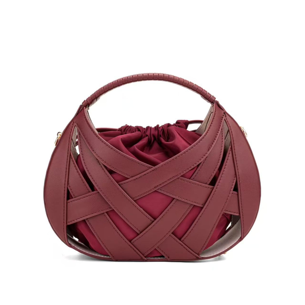 Chic Woven Handle Handtasche Brehn