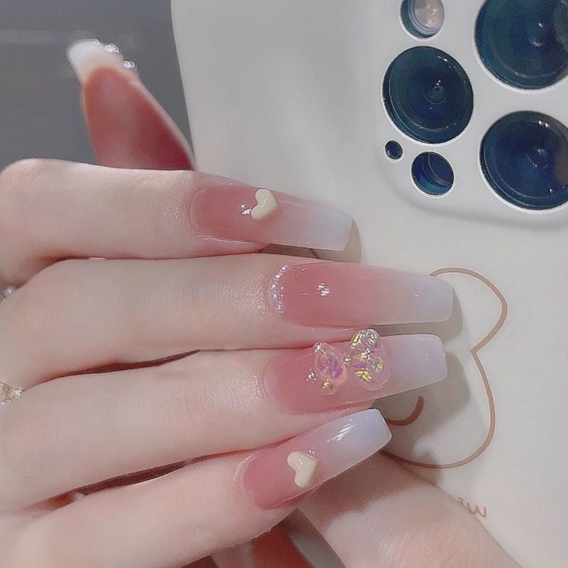 Kunstvolle Nagelkunst mit Niedlichen Hasenmuster Brehn
