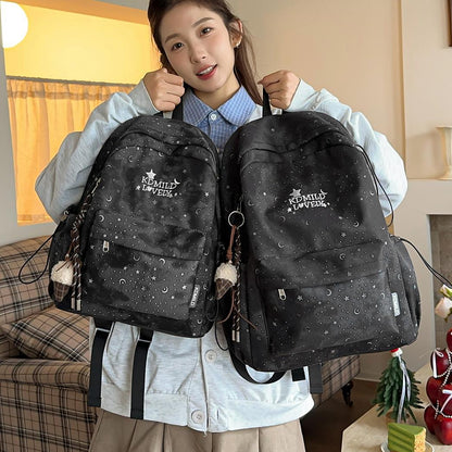 Stylische Sternen-Print Rucksack Brehn