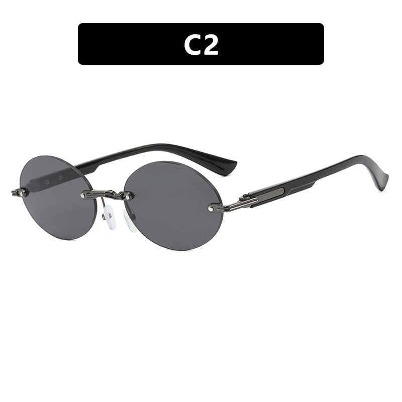 Damen runde Sonnenbrille mit elegantem Holzrahmen und UV-Schutz Brehn