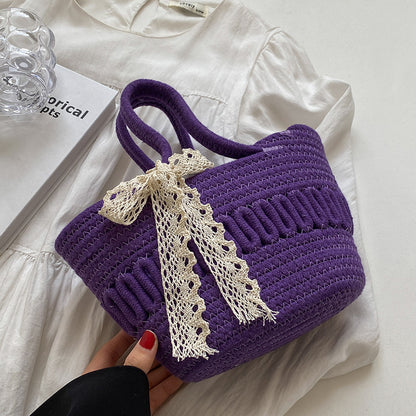Handgefertigte Häkel-Tasche