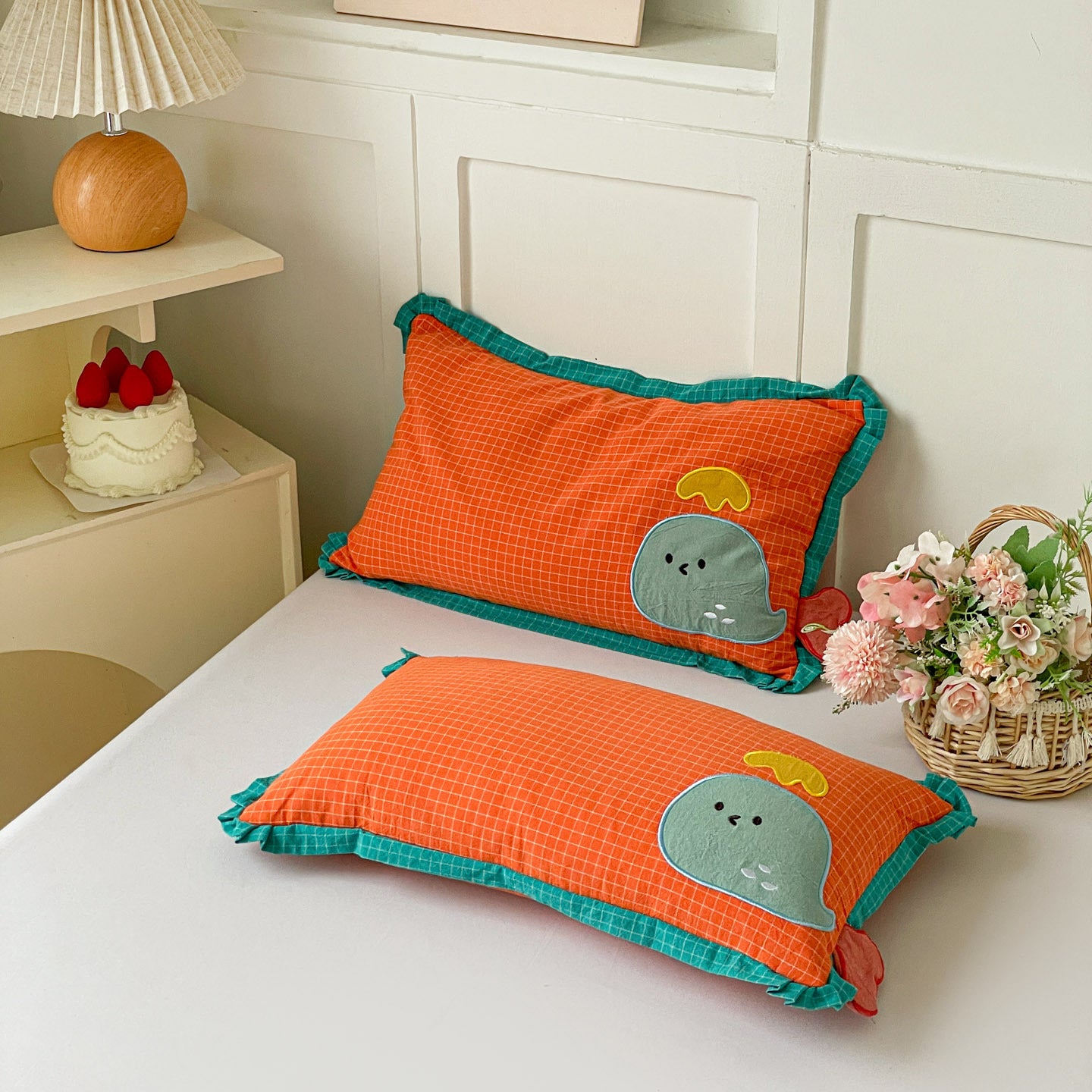 Damen Kissen mit niedlichem Walfisch-Design Brehn