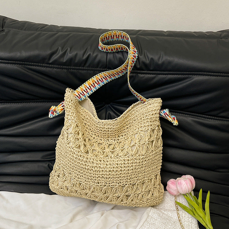 Handgefertigte Boho Chic Häkel Tasche Brehn