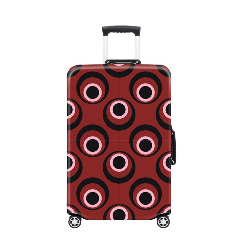 Damen Hartschalenreisekoffer mit modernem geometrischen Design Brehn