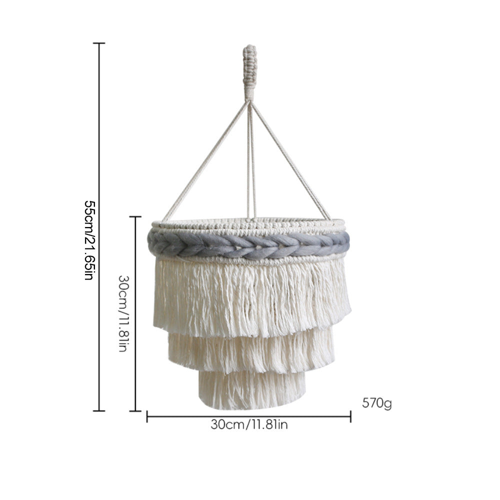Eleganter Macrame Pflanzenhalter
