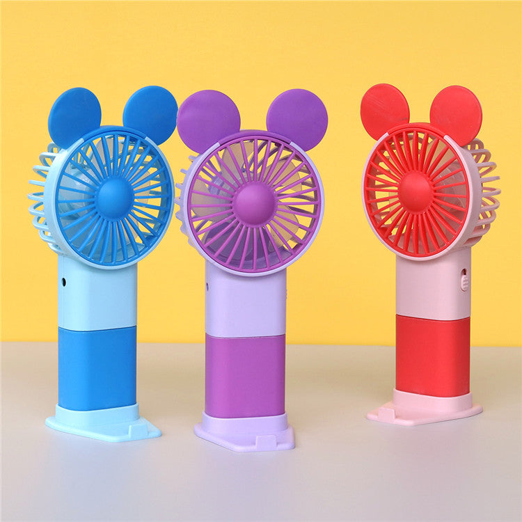 Unisex Tragbarer Handventilator im verspielten Katzerdesign Brehn