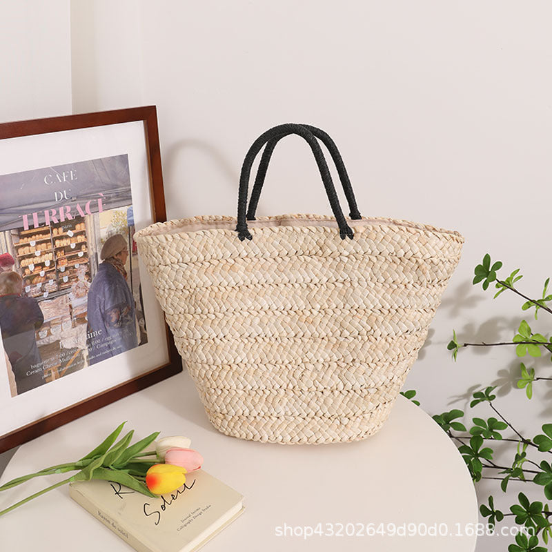 Damen Handgefertigte Strandtasche mit robusten Griffen Brehn