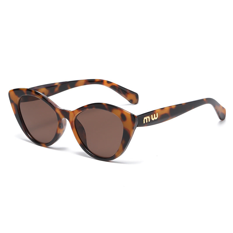 Damen modische Katzenaugen Sonnenbrille mit UV-Schutz Brehn
