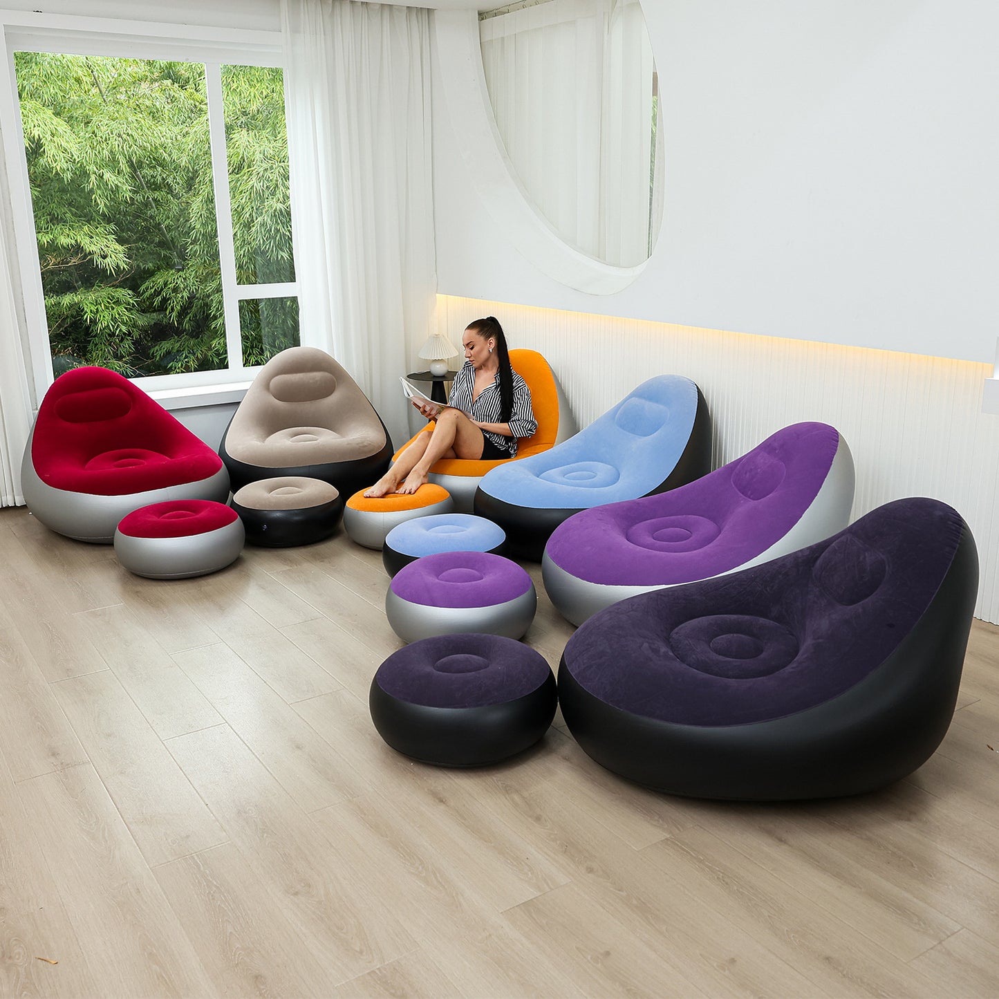 Damen Aufblasbarer Lounge-Sitz Brehn