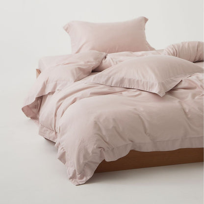 Bürstet Baumwolle Percale Bettbezug mit passendem Kissenbezug und Spannbetttuch