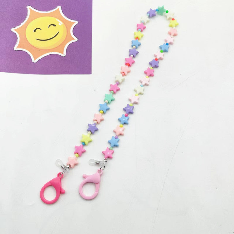 Verspielte Kette mit Herzanhängern Brehn