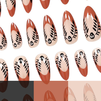 Premium Halloween-Themen Nagelkunst Set Brehn