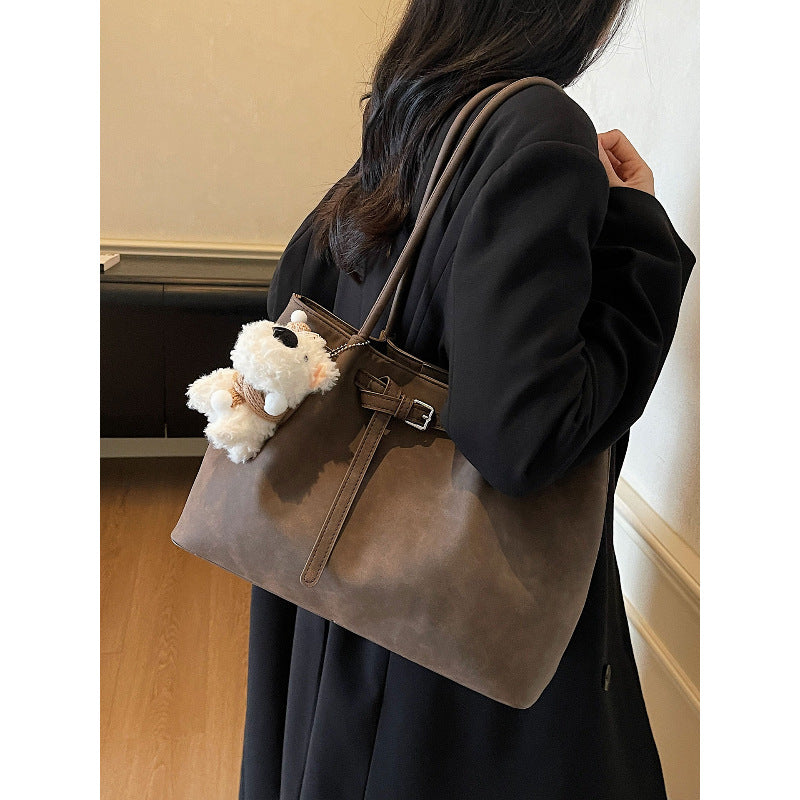 Vielseitige Leder Tote Bag Brehn