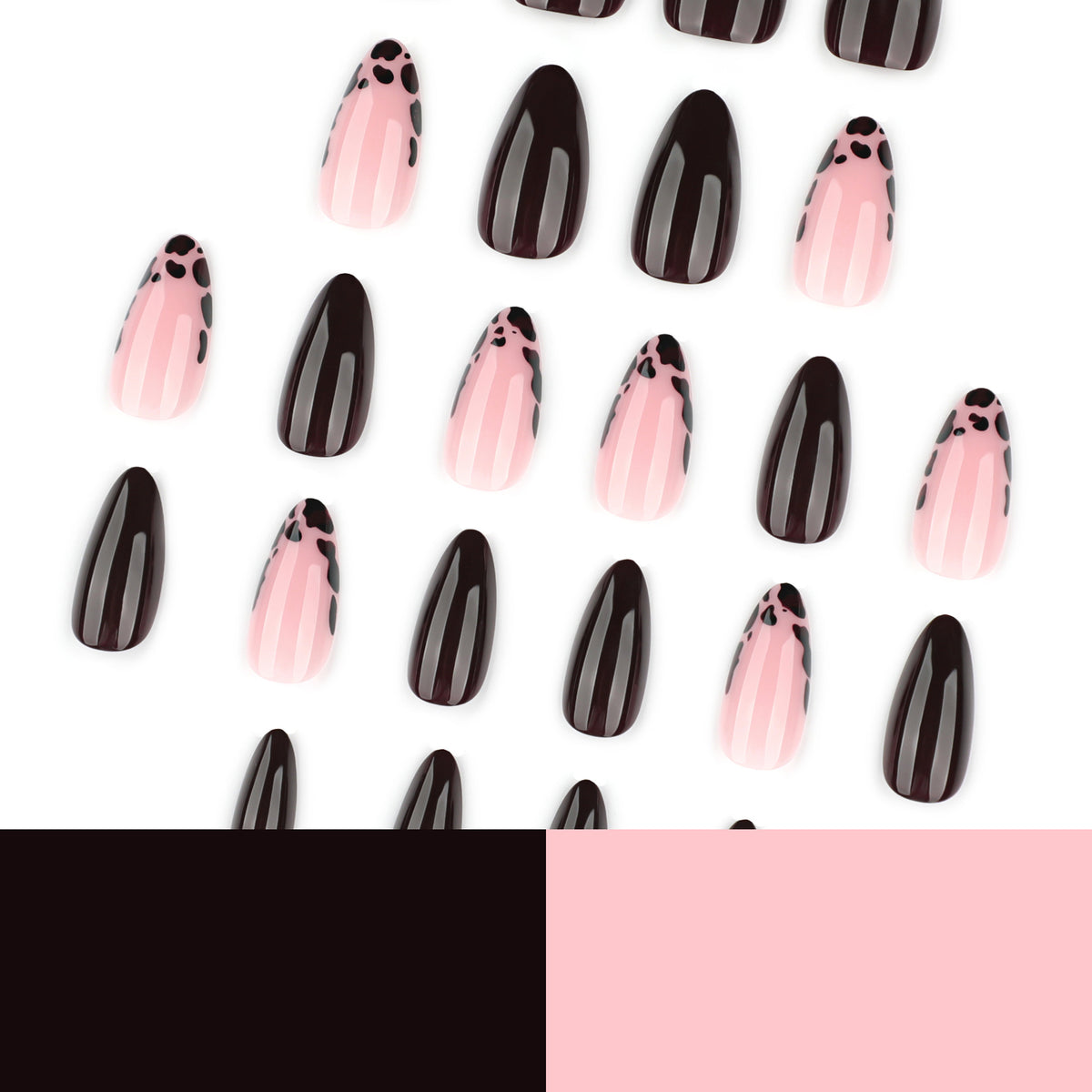 Kunstvolle Stiletto-Nägel mit elegantem Design und glänzendem Finish Brehn