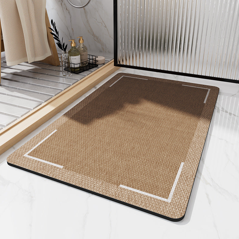 Stylische rutschfeste Badematte