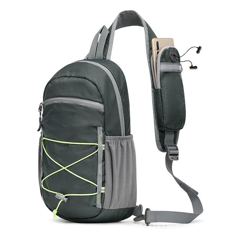 Sling-Rucksack mit Multifunktionalem Stauraum und Ergonomischem Tragesystem Brehn