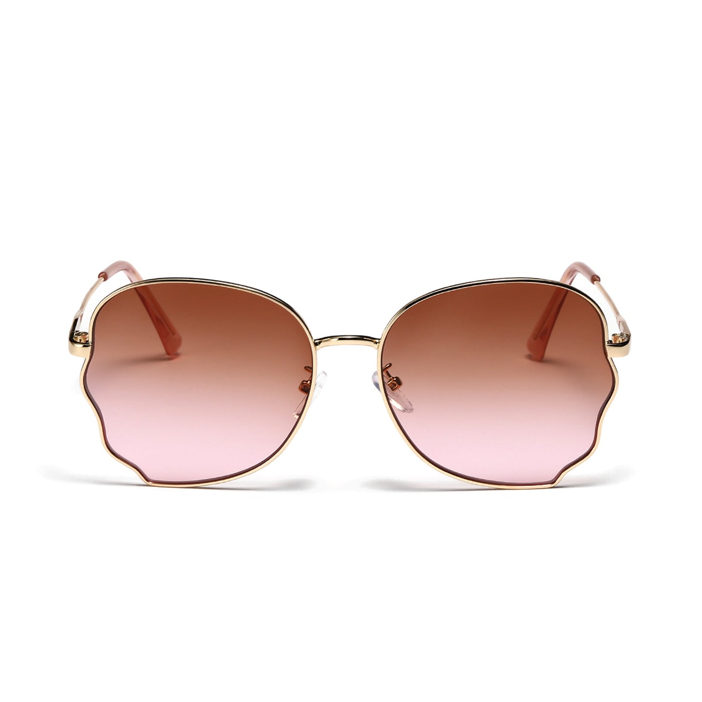 Damen elegante Oversized-Sonnenbrille mit schützendem Rahmen Brehn