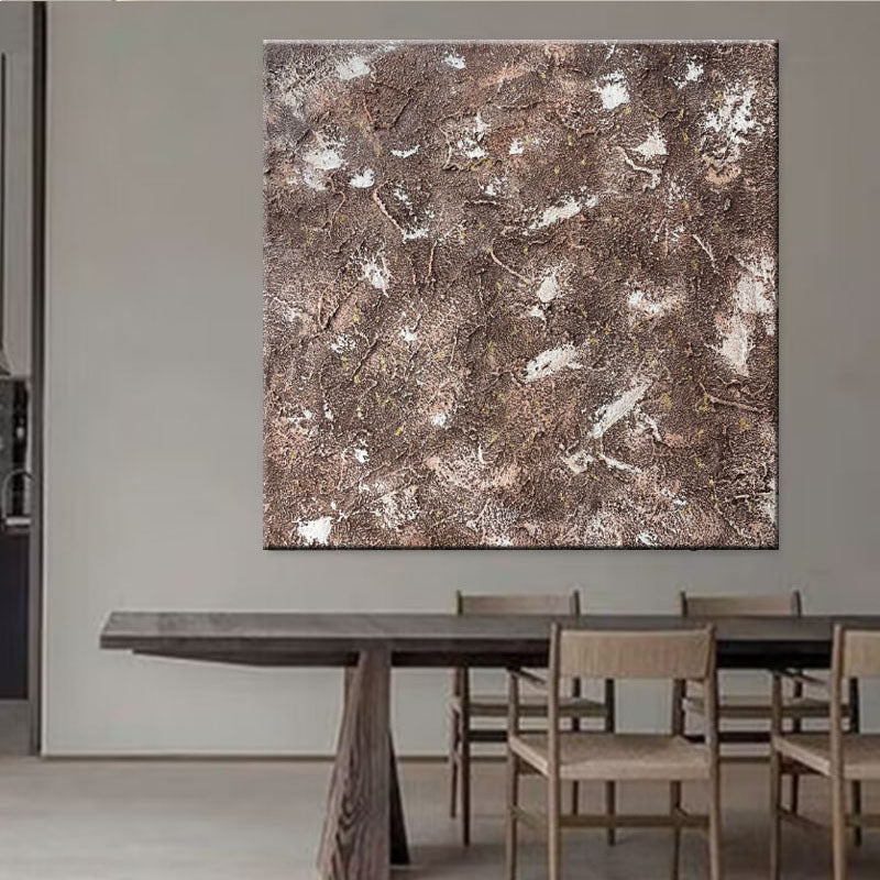 Texturiertes abstraktes Wandpaneel-Kunstwerk