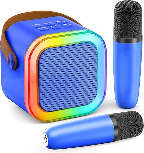 Tragbarer Bluetooth Karaoke Lautsprecher Brehn